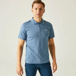 Męska koszulka polo Maverik V | Niebieski