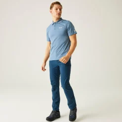 Męska koszulka polo Maverik V | Niebieski