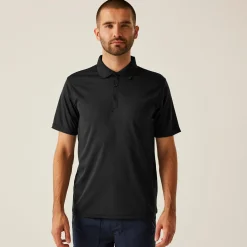Męska koszulka polo Pro Wicking | Czarny