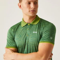 Męska koszulka polo Remex II | Zielony