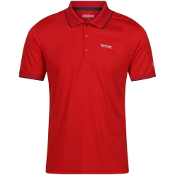 Męska koszulka polo Remex II | Czerwony