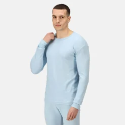 Męska koszulka z długim rękawem Thermal | Niebieski