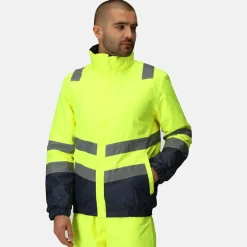 Męska kurtka odblaskowa Pro HiVis | Żółty
