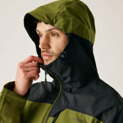 Męska kurtka przeciwdeszczowa Highton IV Stretch | Zielony