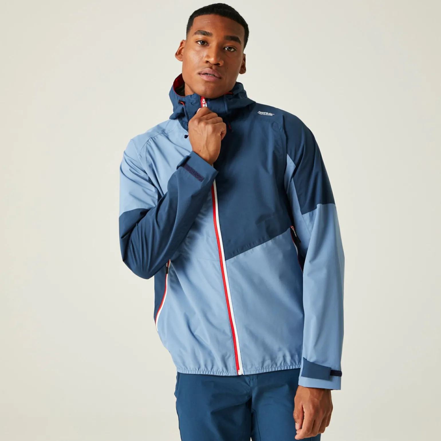 Męska kurtka przeciwdeszczowa Deserto II | Niebieski