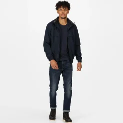 Męska kurtka przeciwdeszczowa Shorebay | Granatowy