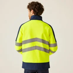 Męska kurtka robocza softshell Professional | Żółty