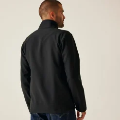 Męska kurtka softshell z recyklingu Professional | Czarny