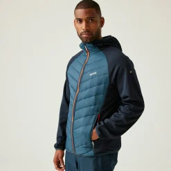 Męska kurtka wiosenna hybrydowa Andreson VIII | Niebieski