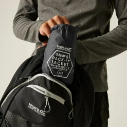 Męska kurtka wiosenna kieszonkowa Pack It III | Szary