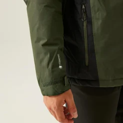 Męska kurtka zimowa ocieplana Thornridge II | Ciemne khaki