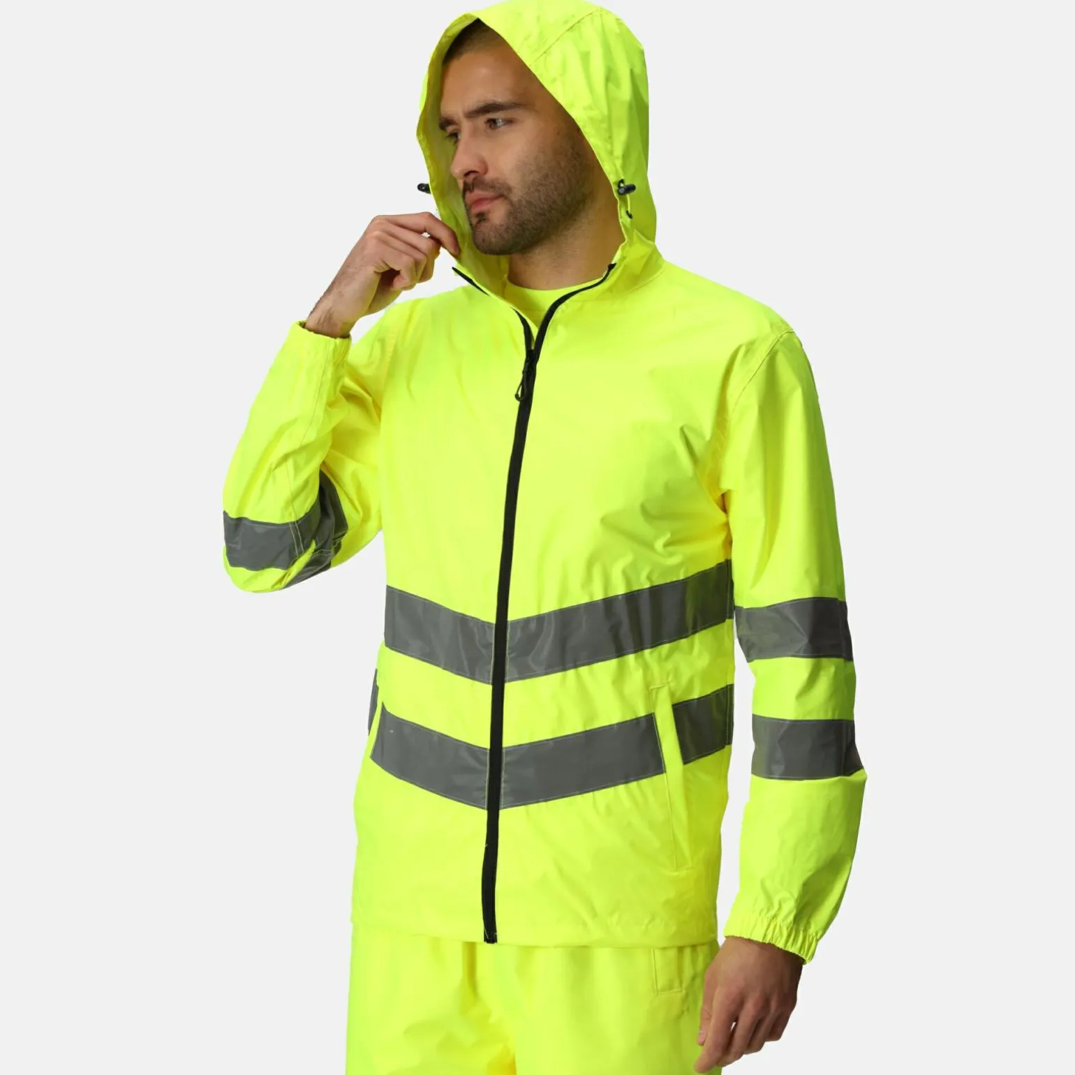 Męska wodoodporna kurtka ochronna Professional | Żółty