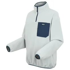 Męski polar Frankie | Srebrny