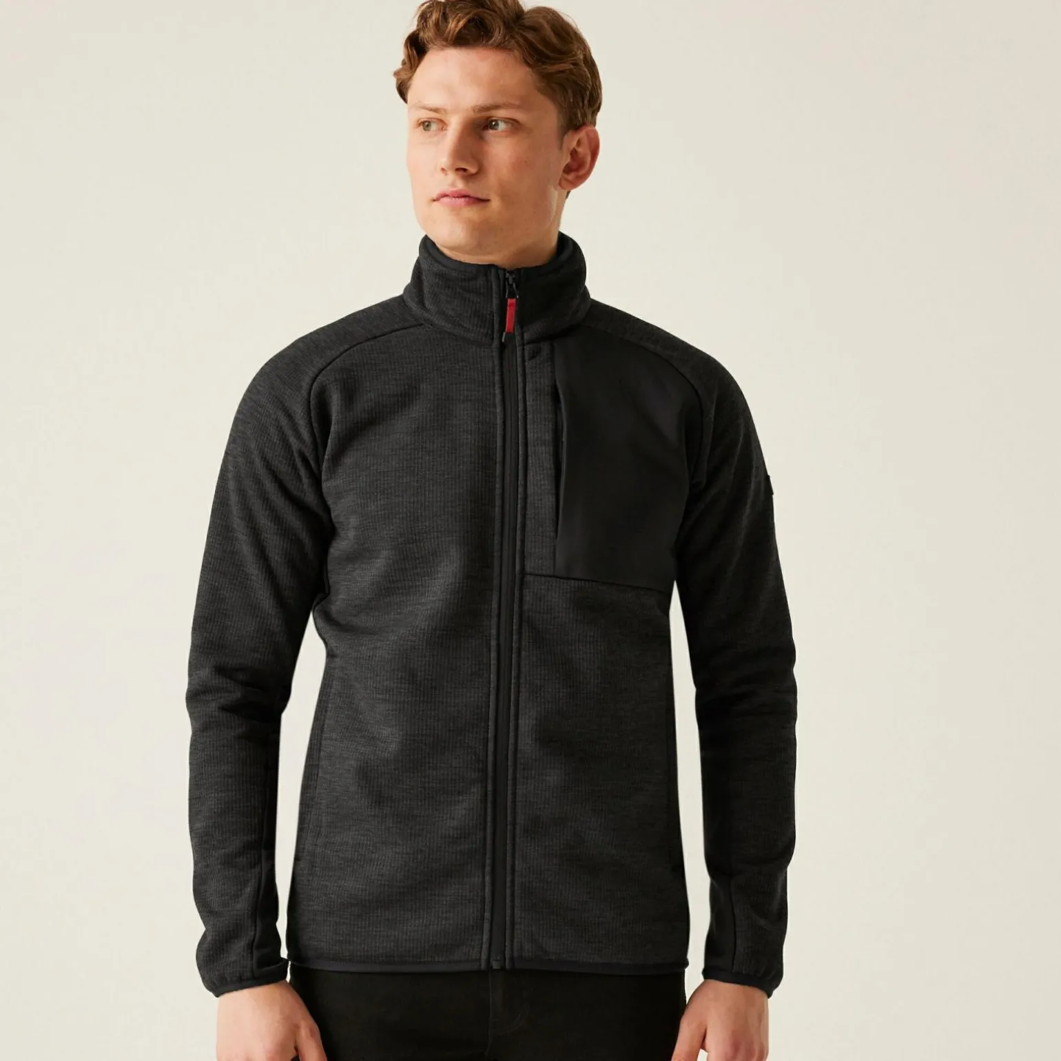 Męski polar Shorston | Szary