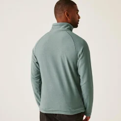 Męski polar z suwakiem 1/2 Montes | Lodowy błękit