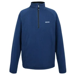 Męski polar z suwakiem 1/2 Montes | Niebieski