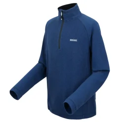 Męski polar z suwakiem 1/2 Montes | Niebieski