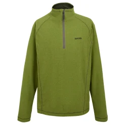 Męski polar z suwakiem 1/2 Montes | Zielony