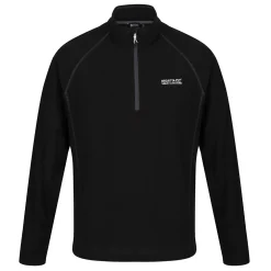 Męski polar z suwakiem 1/2 Montes | Czarny