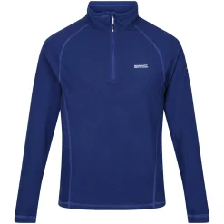 Męski polar z suwakiem 1/2 Montes | Niebieski
