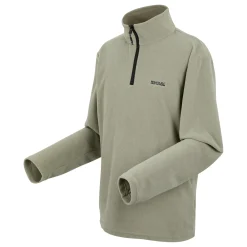 Męski polar z suwakiem 1/2 Thompson | Brązowy