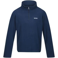 Męski polar z suwakiem 1/2 Thompson | Ciemnoniebieski
