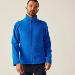 Męski polar z suwakiem Micro | Jasnoniebieski