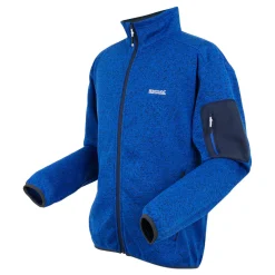 Męski polar z suwakiem Newhill | Niebieski