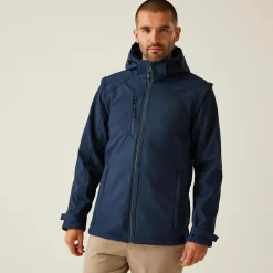 Męski softshell 4 w 1 Erasmus | Granatowy