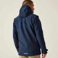 Męski softshell 4 w 1 Erasmus | Granatowy