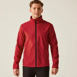 Męski softshell Ablaze | Czerwono-czarny