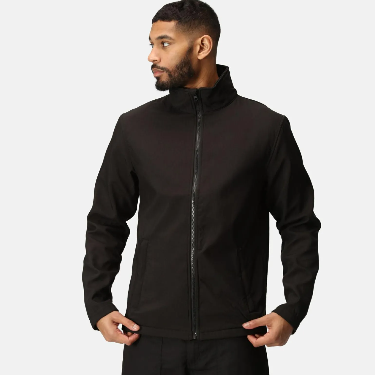 Męski softshell Ablaze | Czarny