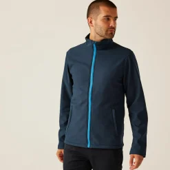 Męski softshell Ablaze | Granatowo-niebieski