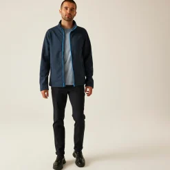 Męski softshell Ablaze | Granatowo-niebieski