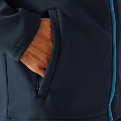 Męski softshell Ablaze | Granatowo-niebieski