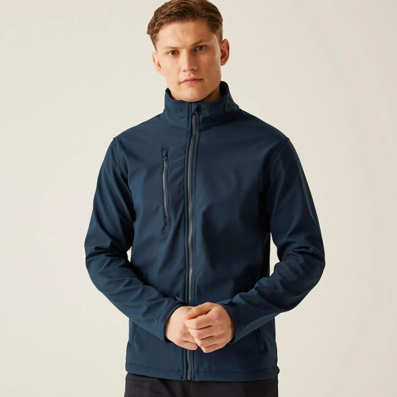 Męski softshell Ablaze | Granatowy