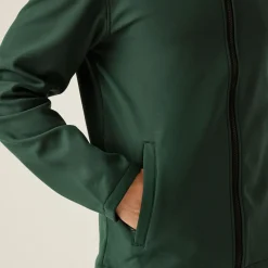 Męski softshell Ablaze | Zielono-czarny