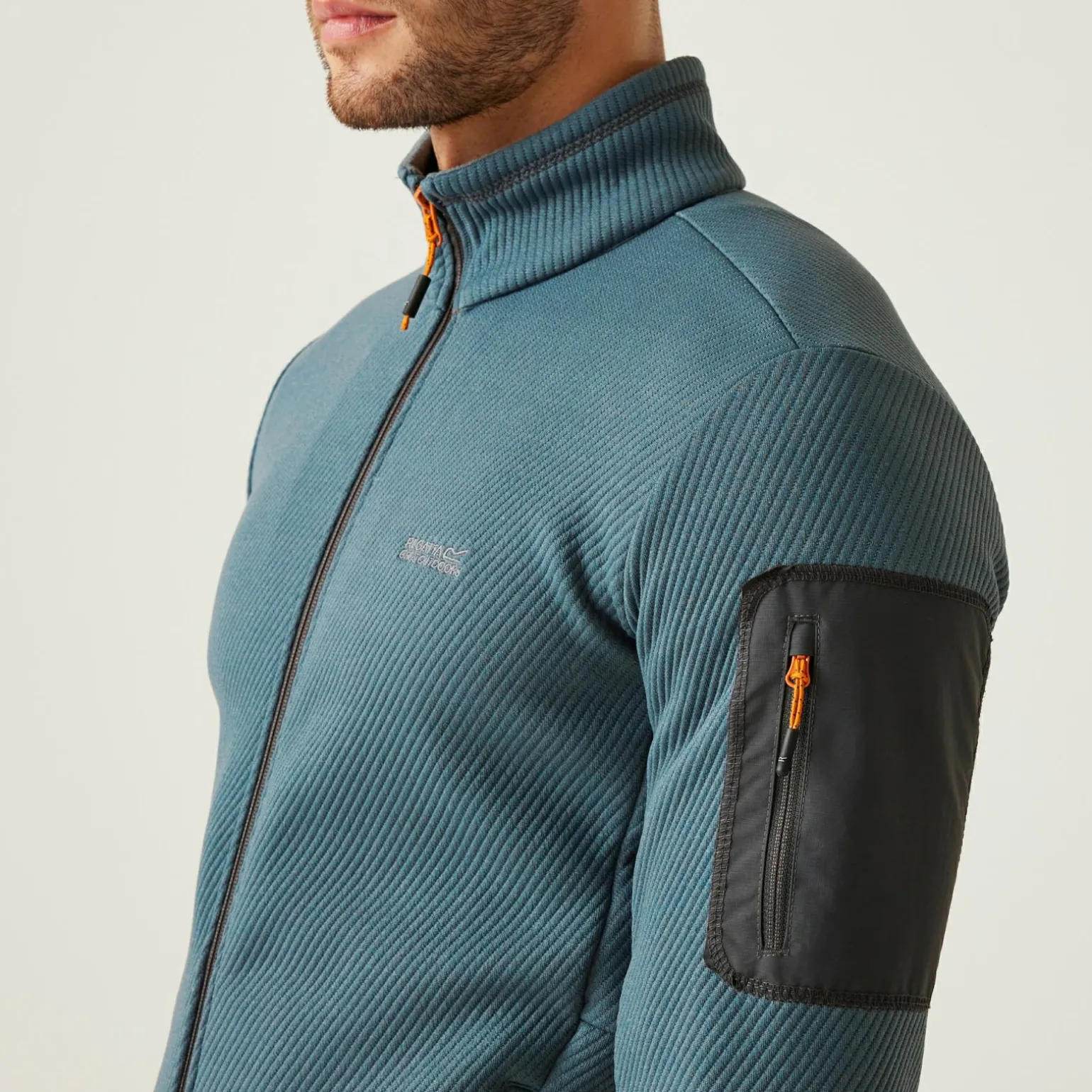 Męski softshell Aldean | Niebieski