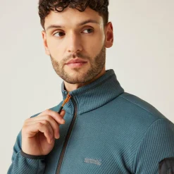 Męski softshell Aldean | Niebieski