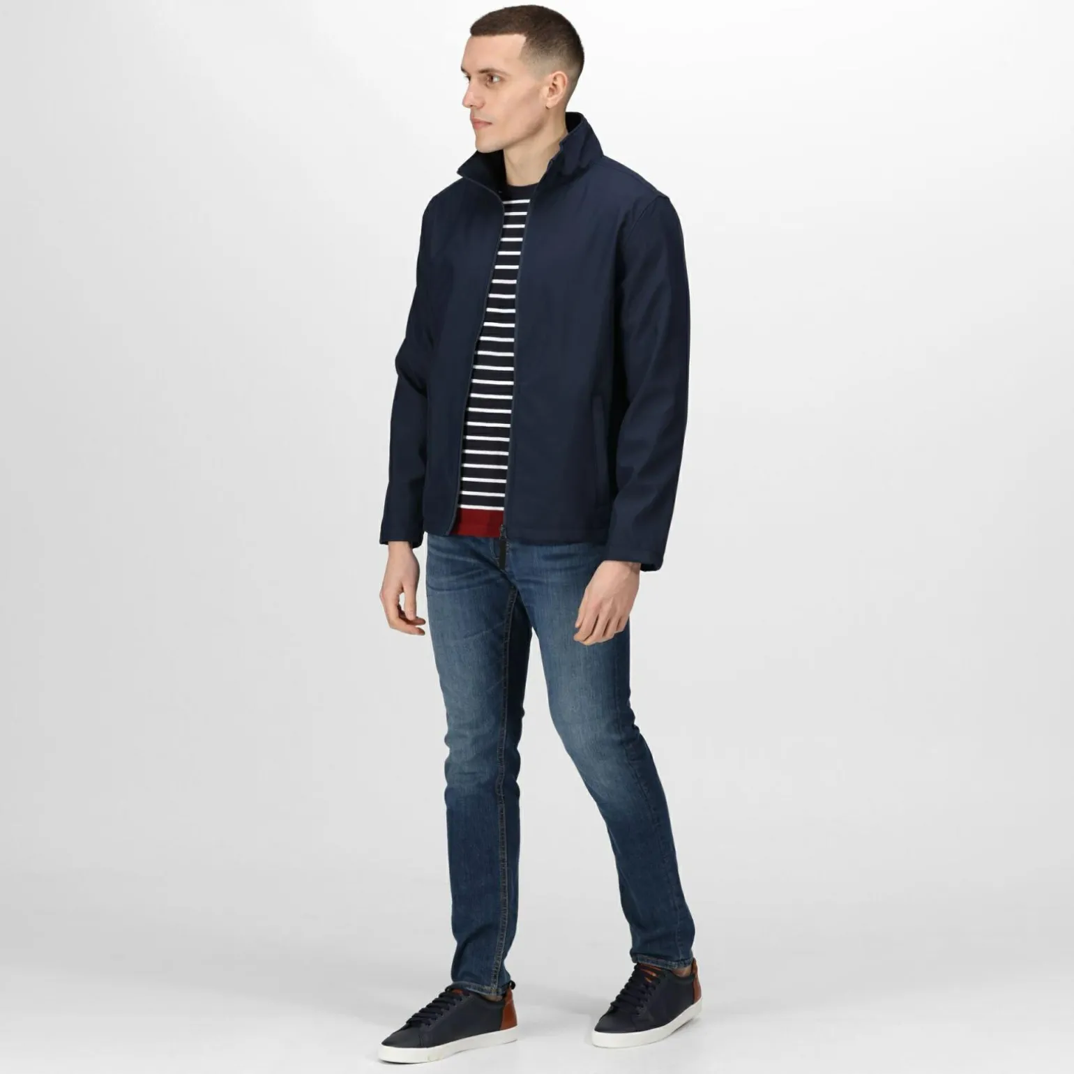Męski softshell Classic | Granatowy