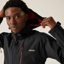 Męski softshell Hewitts X | Czarny