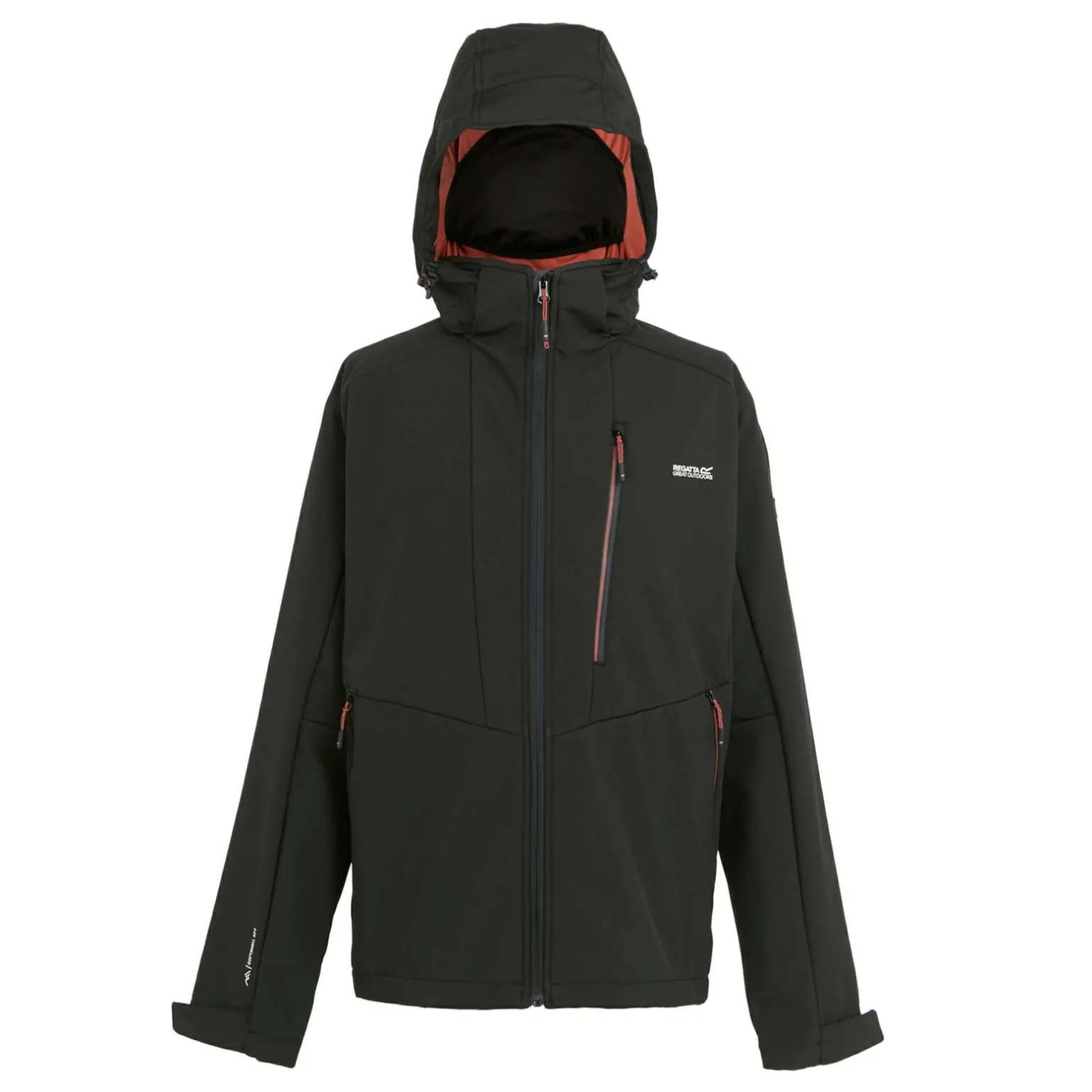 Męski softshell Hewitts X | Czarny