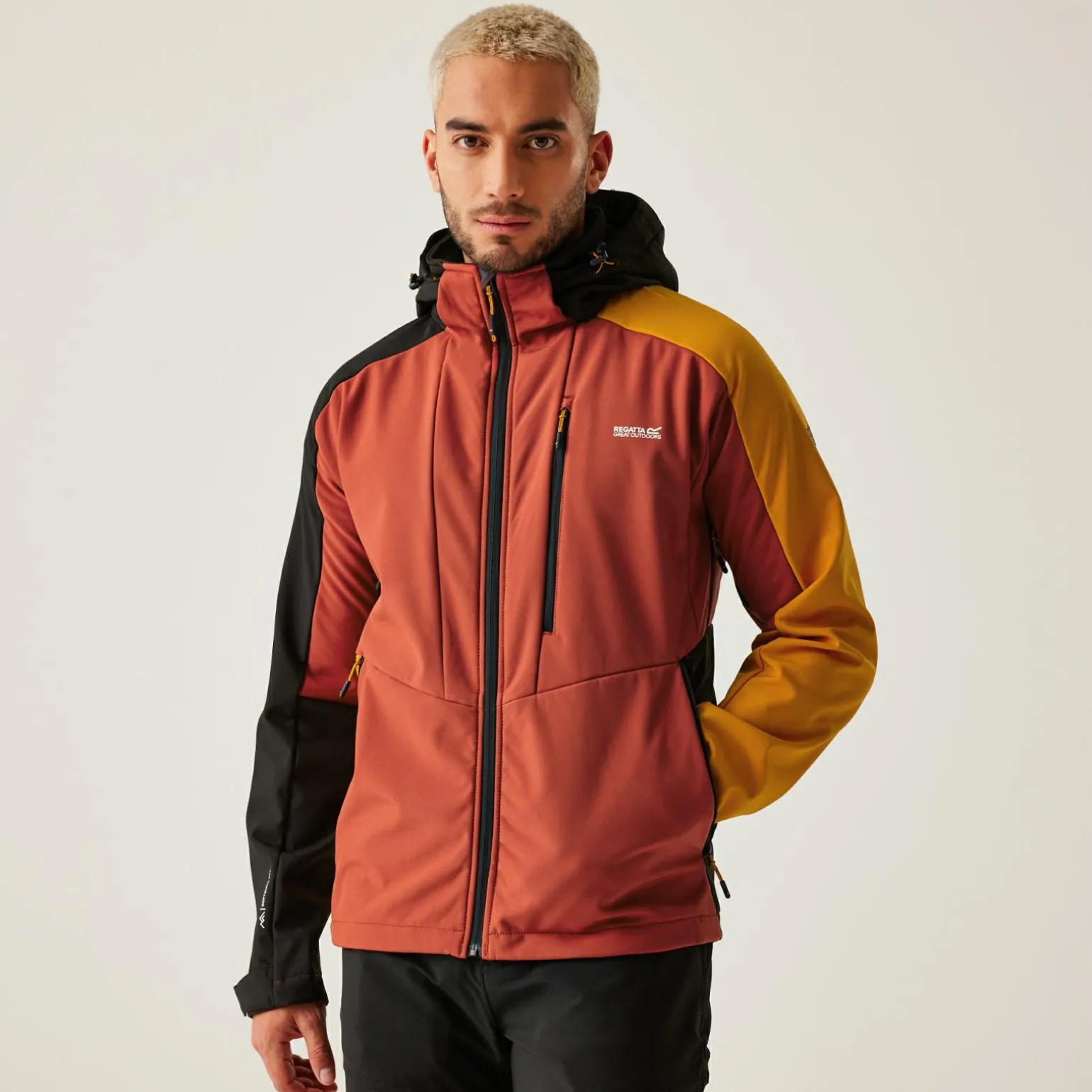Męski softshell Hewitts X | Czerwony