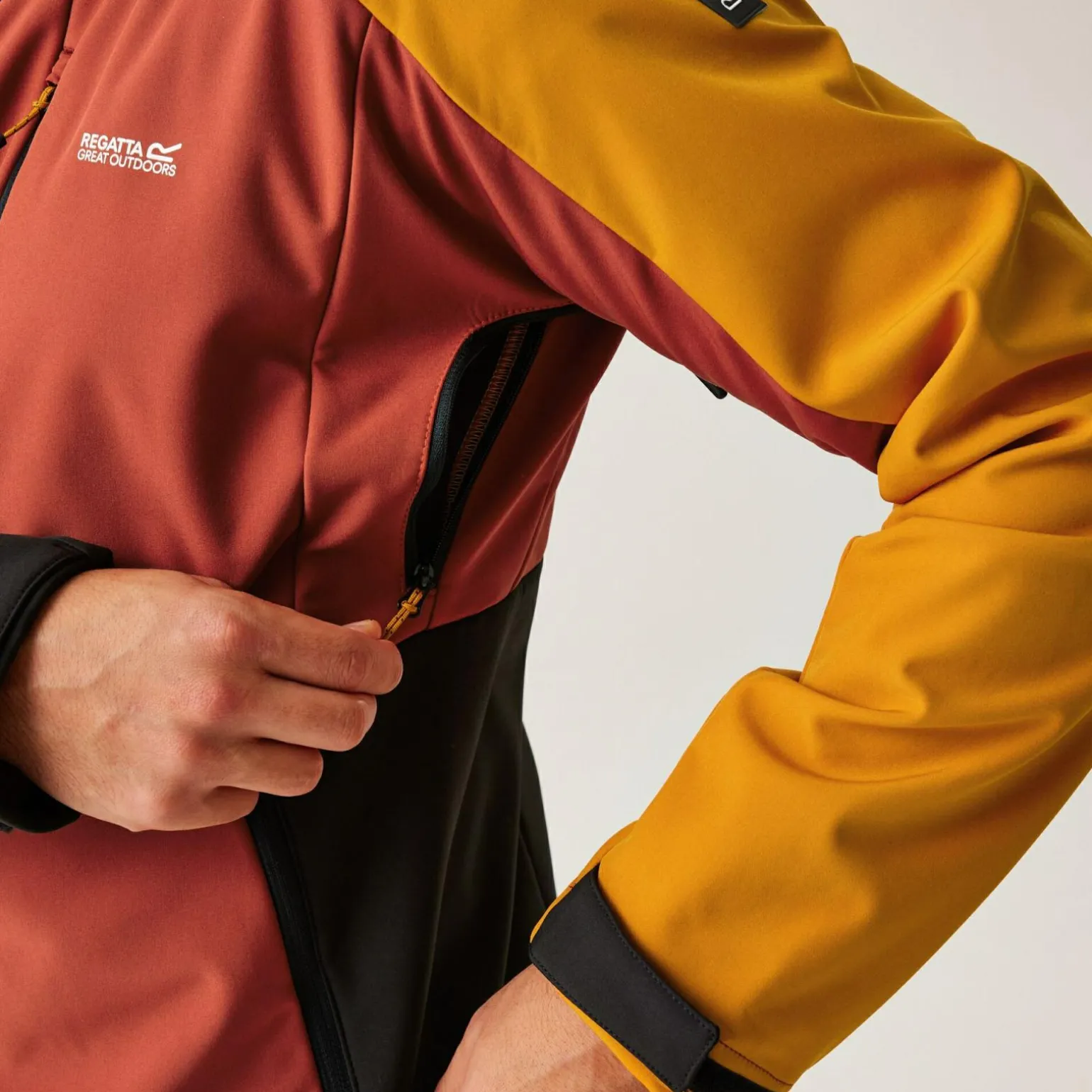 Męski softshell Hewitts X | Czerwony