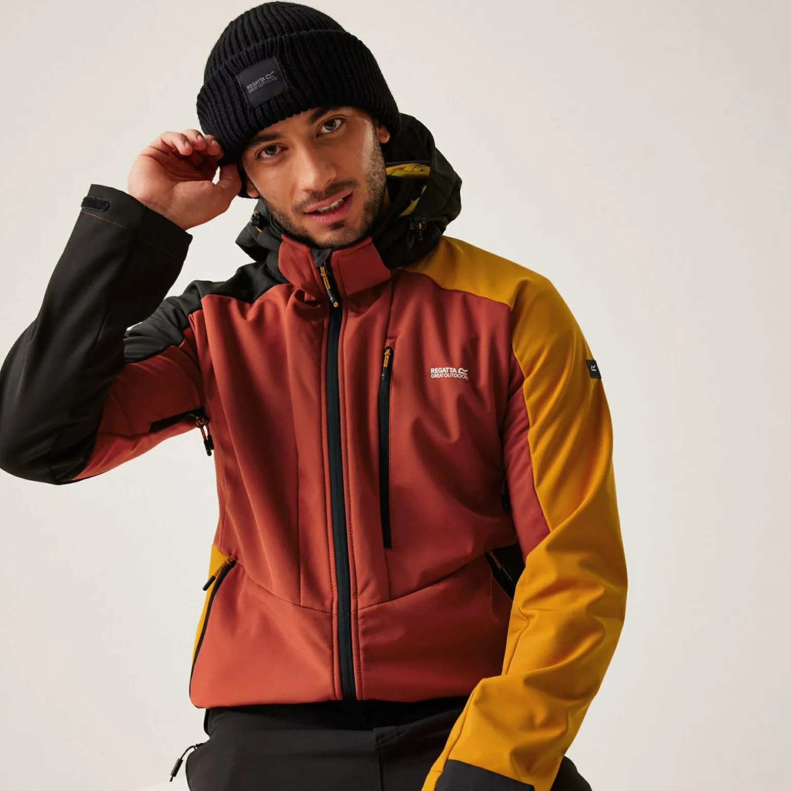 Męski softshell Hewitts X | Czerwony