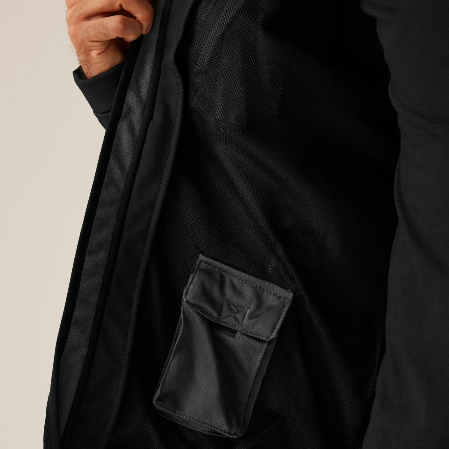 Męski softshell Hydroforce Professional | Czarny
