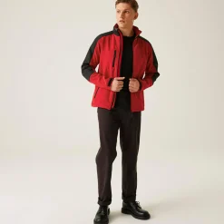 Męski softshell Hydroforce Professional | Czerwono-czarny