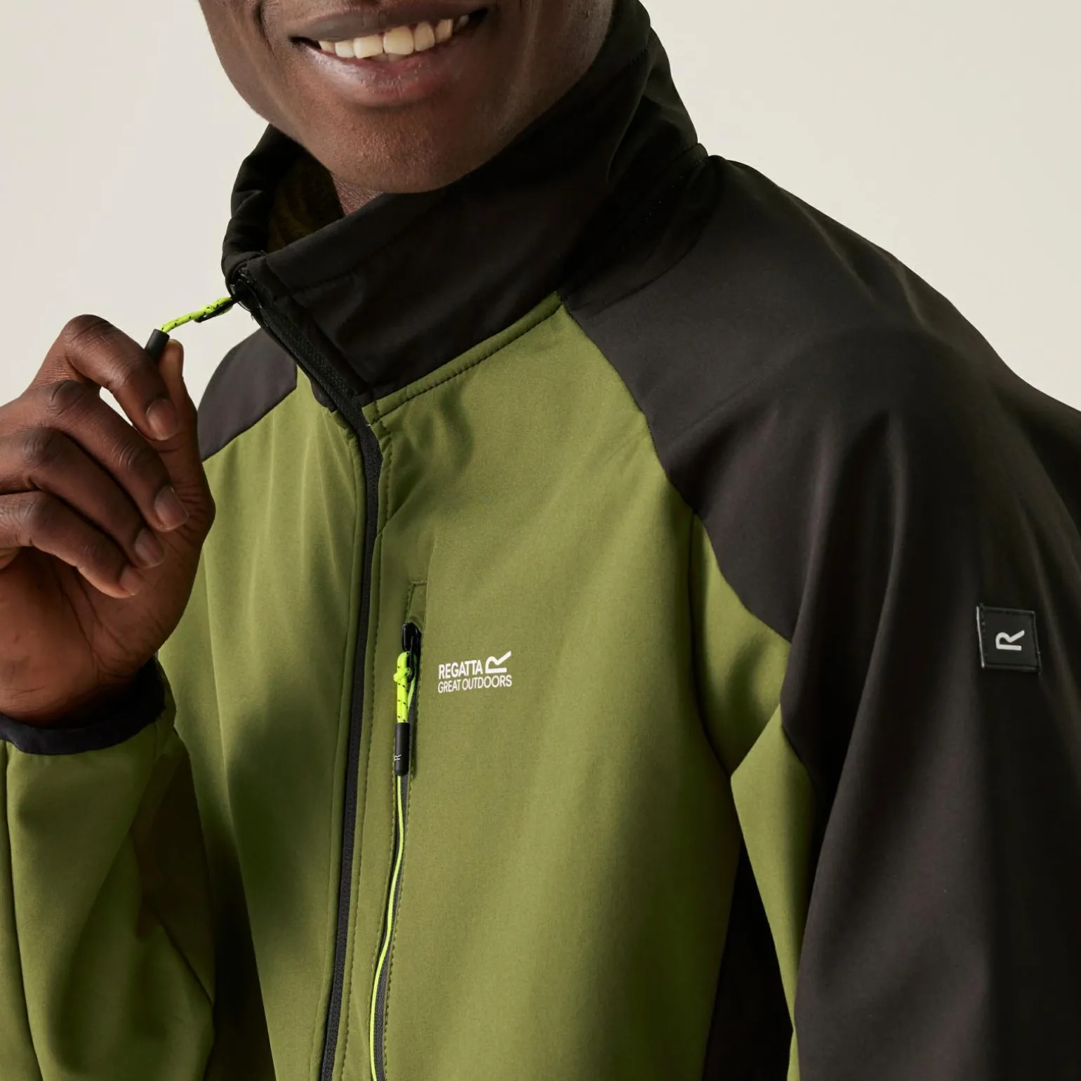 Męski softshell Moutdale | Zielony