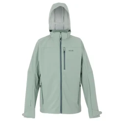 Męski softshell przeciwdeszczowy Arana | Lodowy błękit