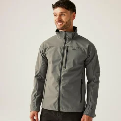 Męski softshell przeciwdeszczowy Arana | Brązowy